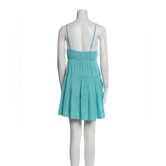 Retail $495 Ramy Brook A-Line Ruffle Mini Dress - Picture 3 of 3